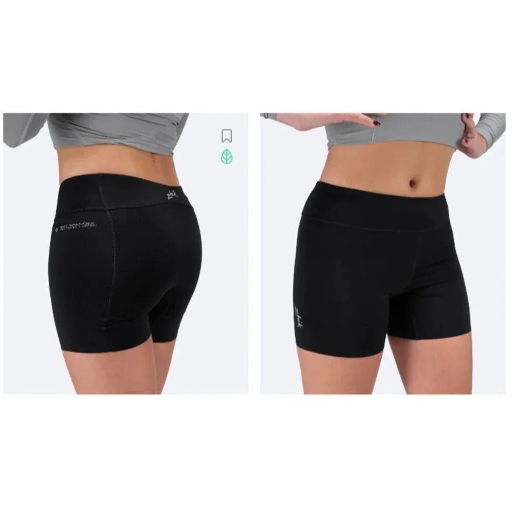 Zhik Womens Performance Padded Paddle Short M Black UPF 50+